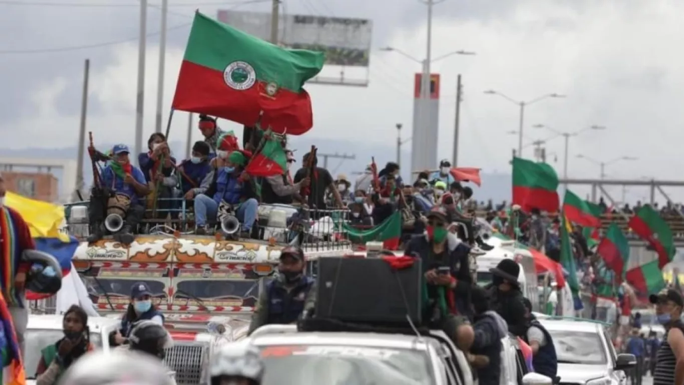 Minga indigena bogotá 25