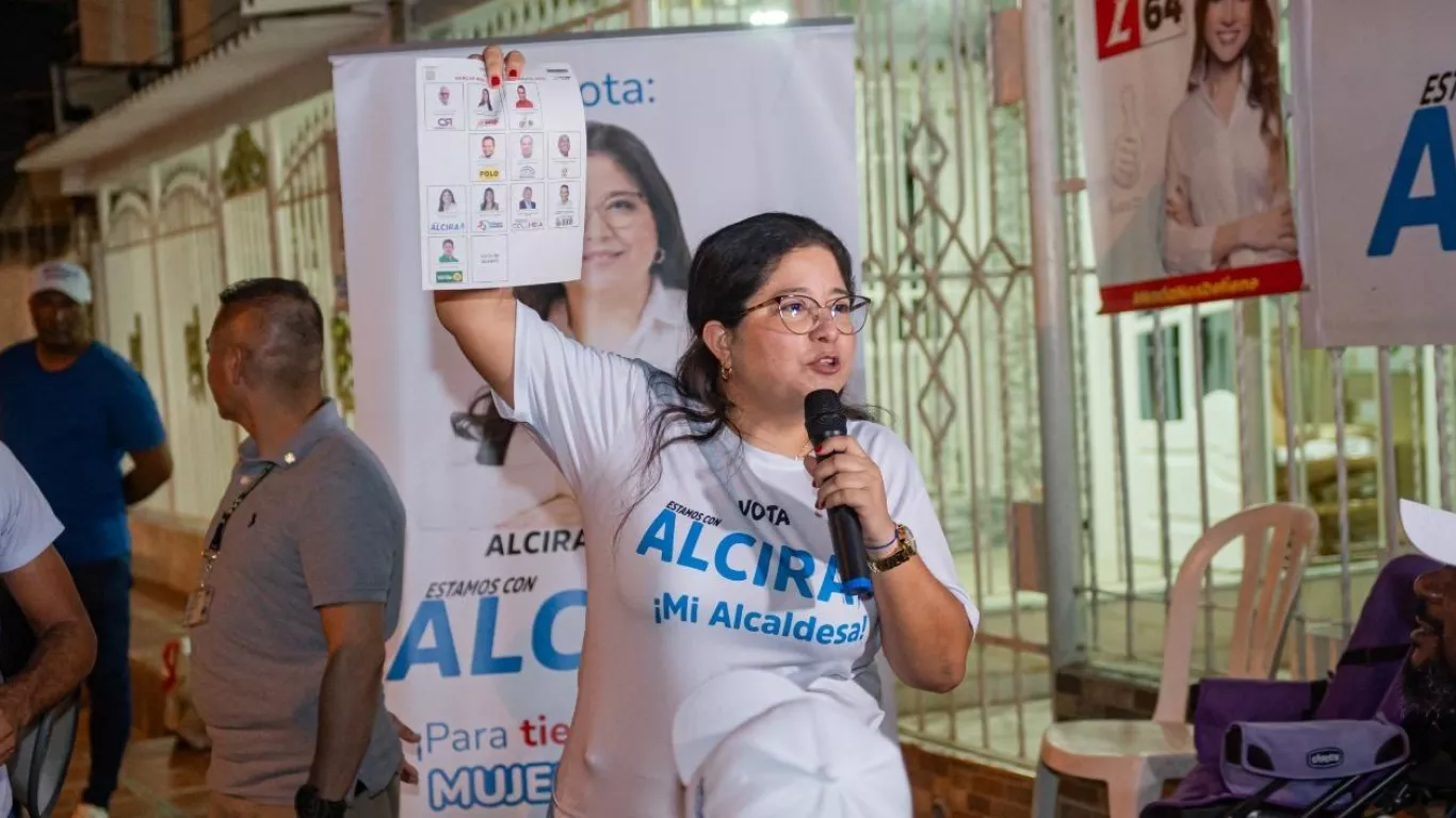 Alcira Sandoval alcaldesa soledad