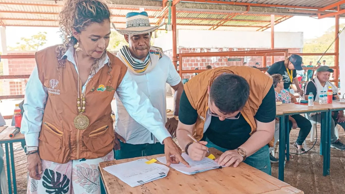 entrega tierras catatumbo