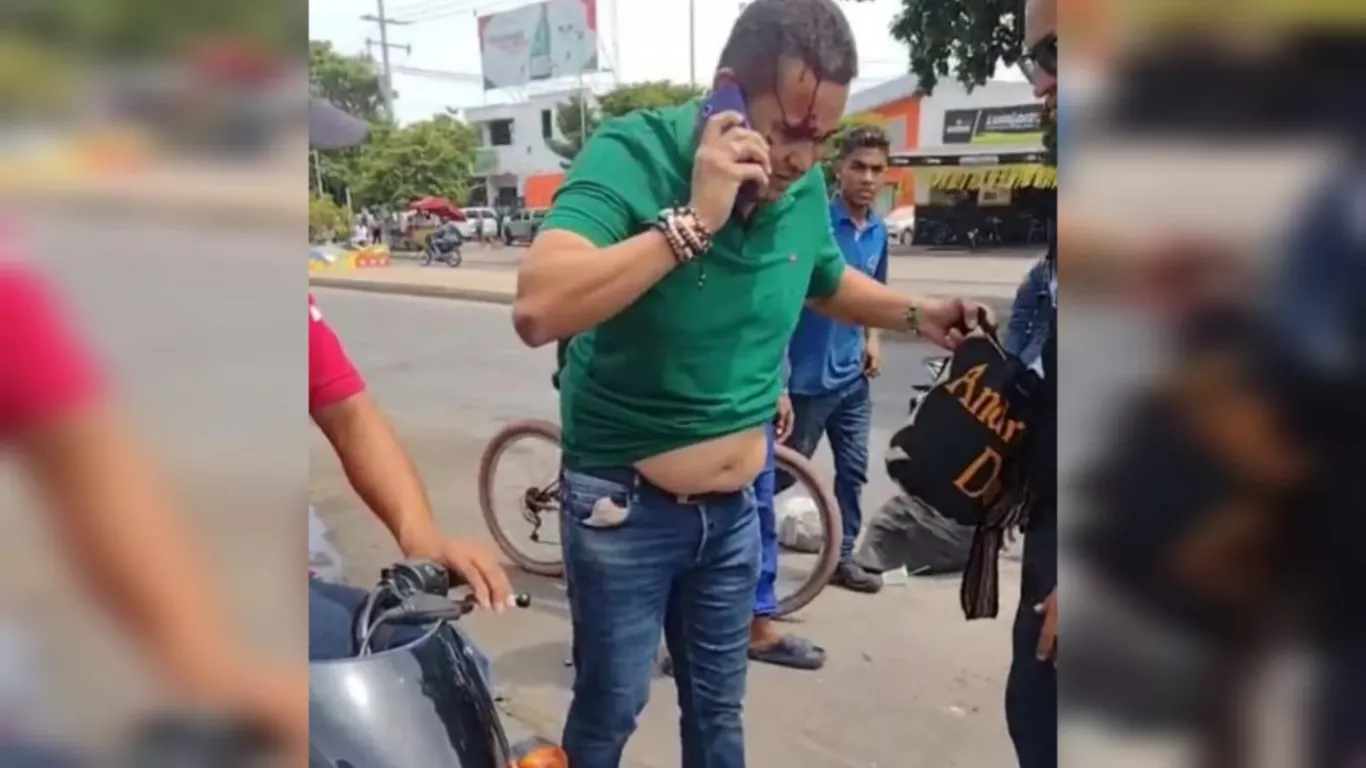 esposo alcaldesa de valledupar  asaltado