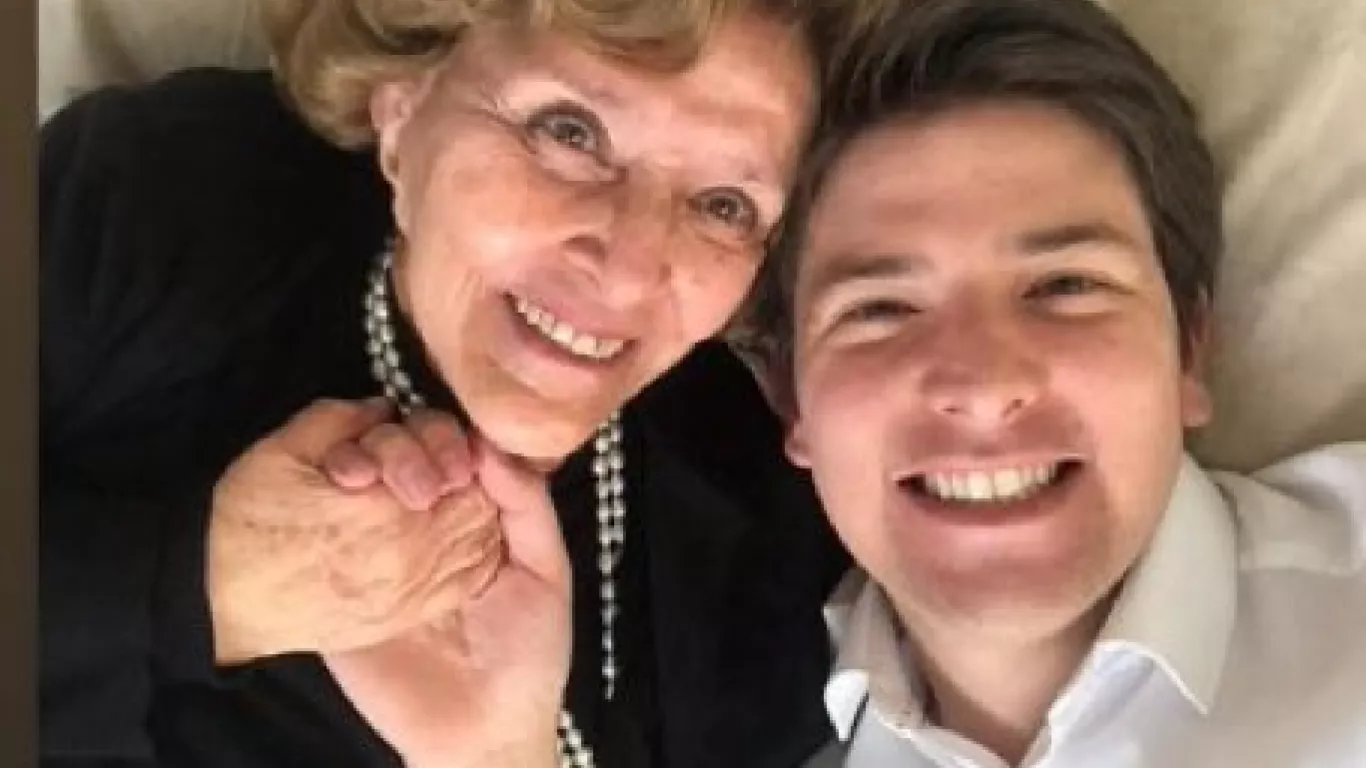 Nydia Quintero de Turbay y Miguel Uribe