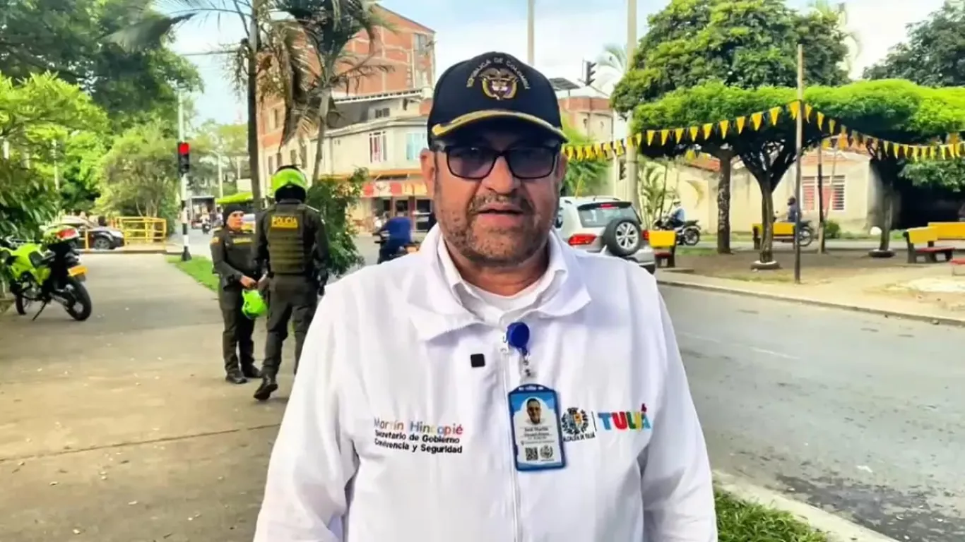 José Martín Hincapié, secretario de Gobierno de Tuluá