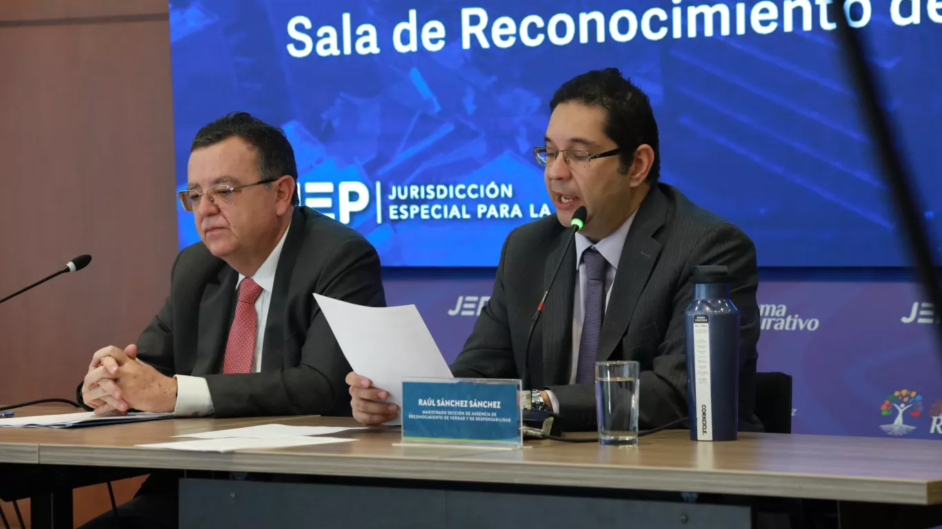 Magistrados de la JEP