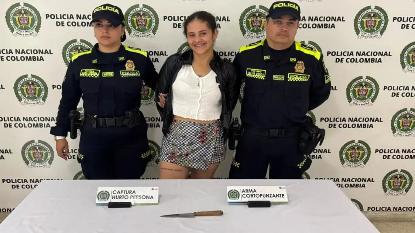 Captura ladrona Floridablanca