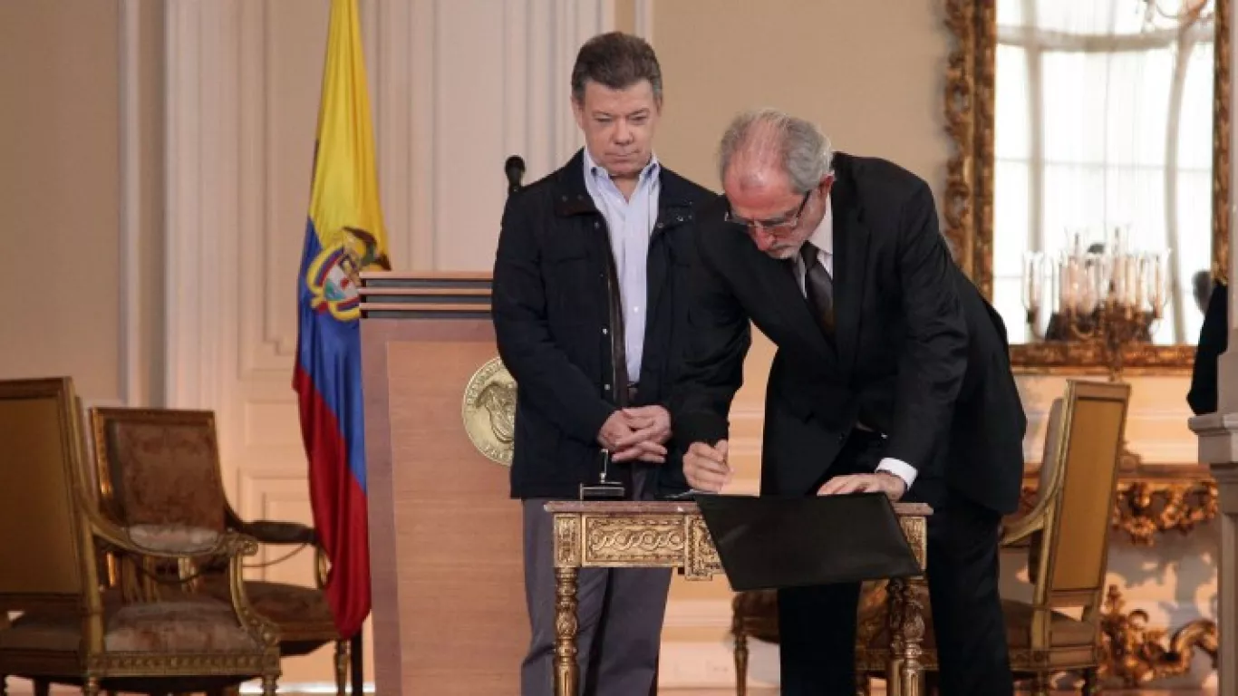 Juan Sebastián Betancur exembajador de Colombia en Italia