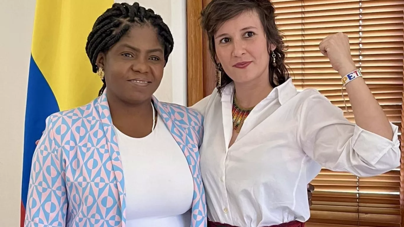 Francia Marquez y Tamara Ospina