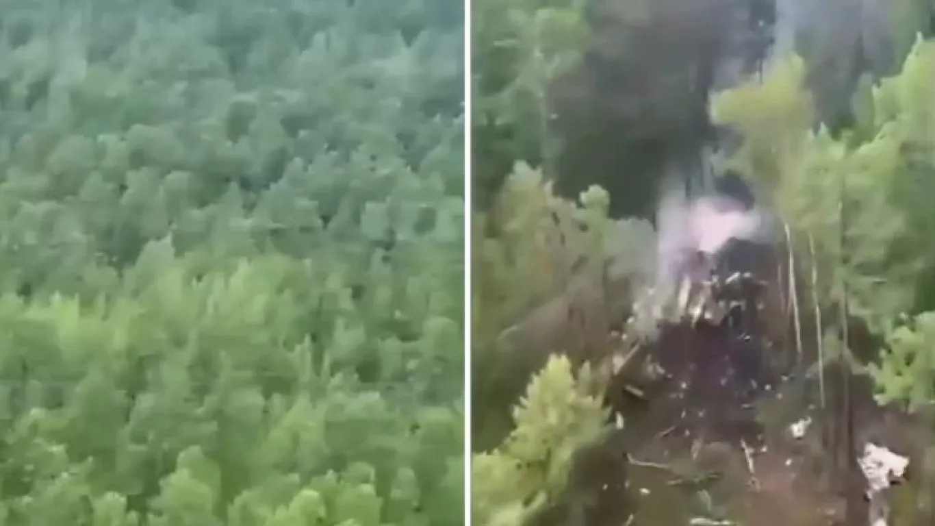 accidente avión ruso