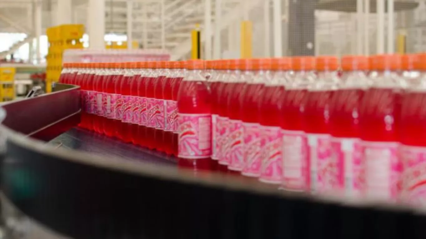 linea de producción postobon