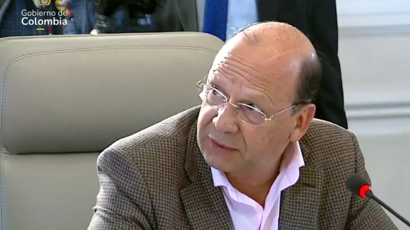 ministro de Hacienda, Germán Ávila