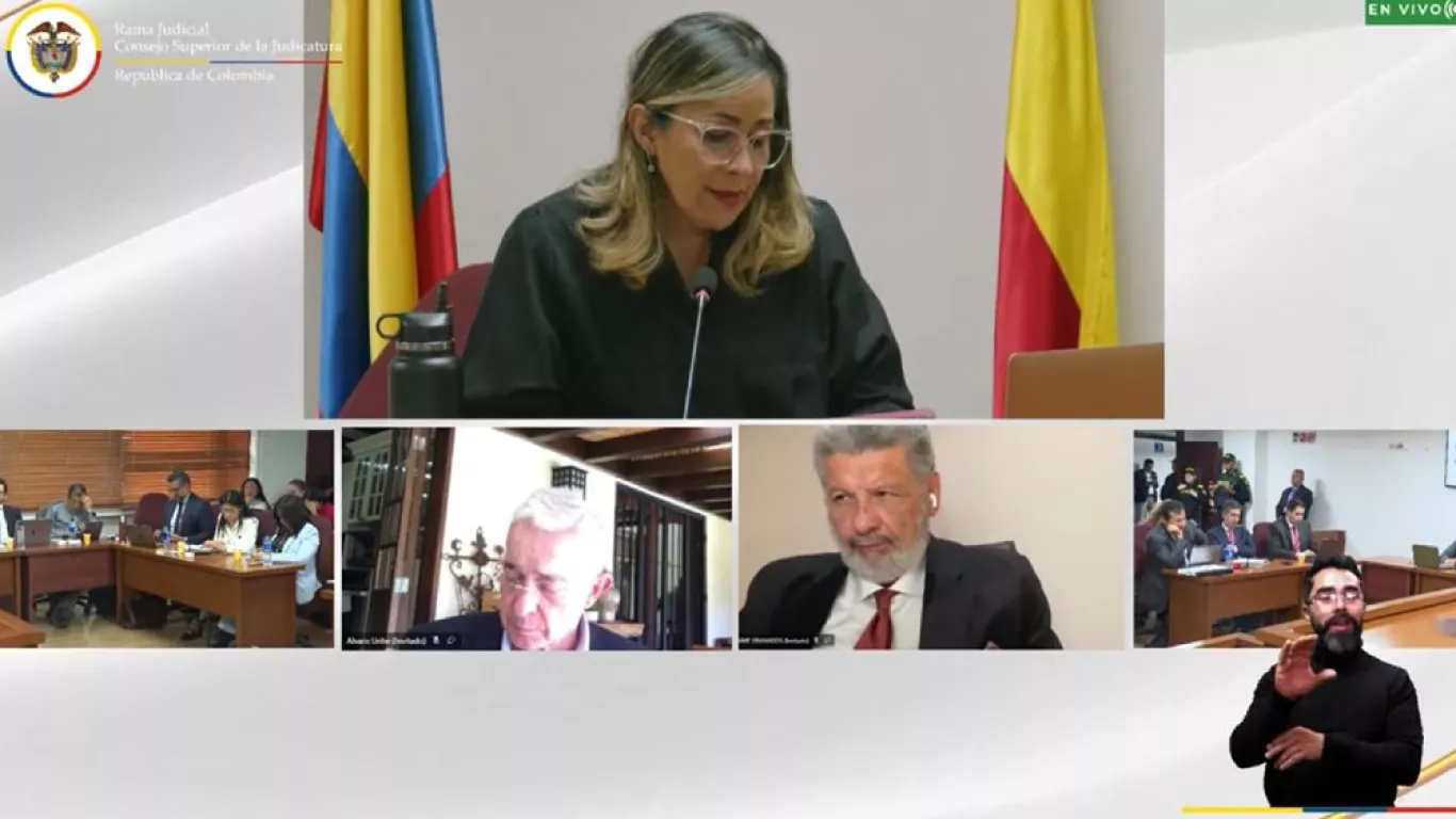 Uribe Álvaro juicio