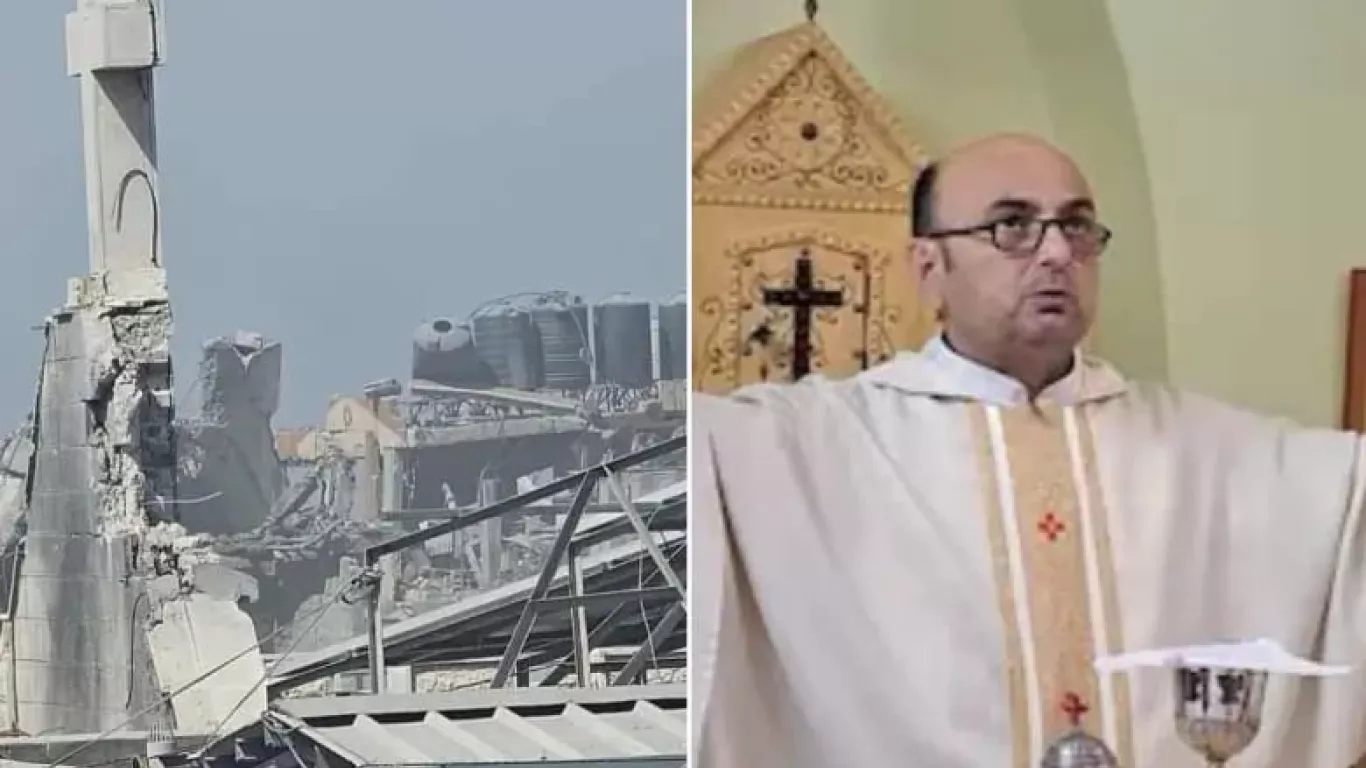 Iglesia sagrada familia Gaza