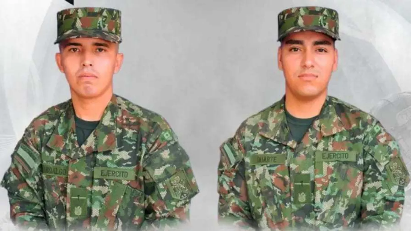 Wilmer Javier Hidalgo Torres y Wuilinton Arley Duarte Ramírez