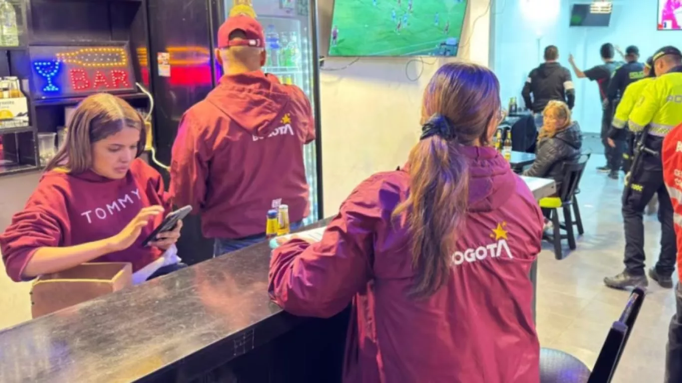 megaoperativo en bares bogota