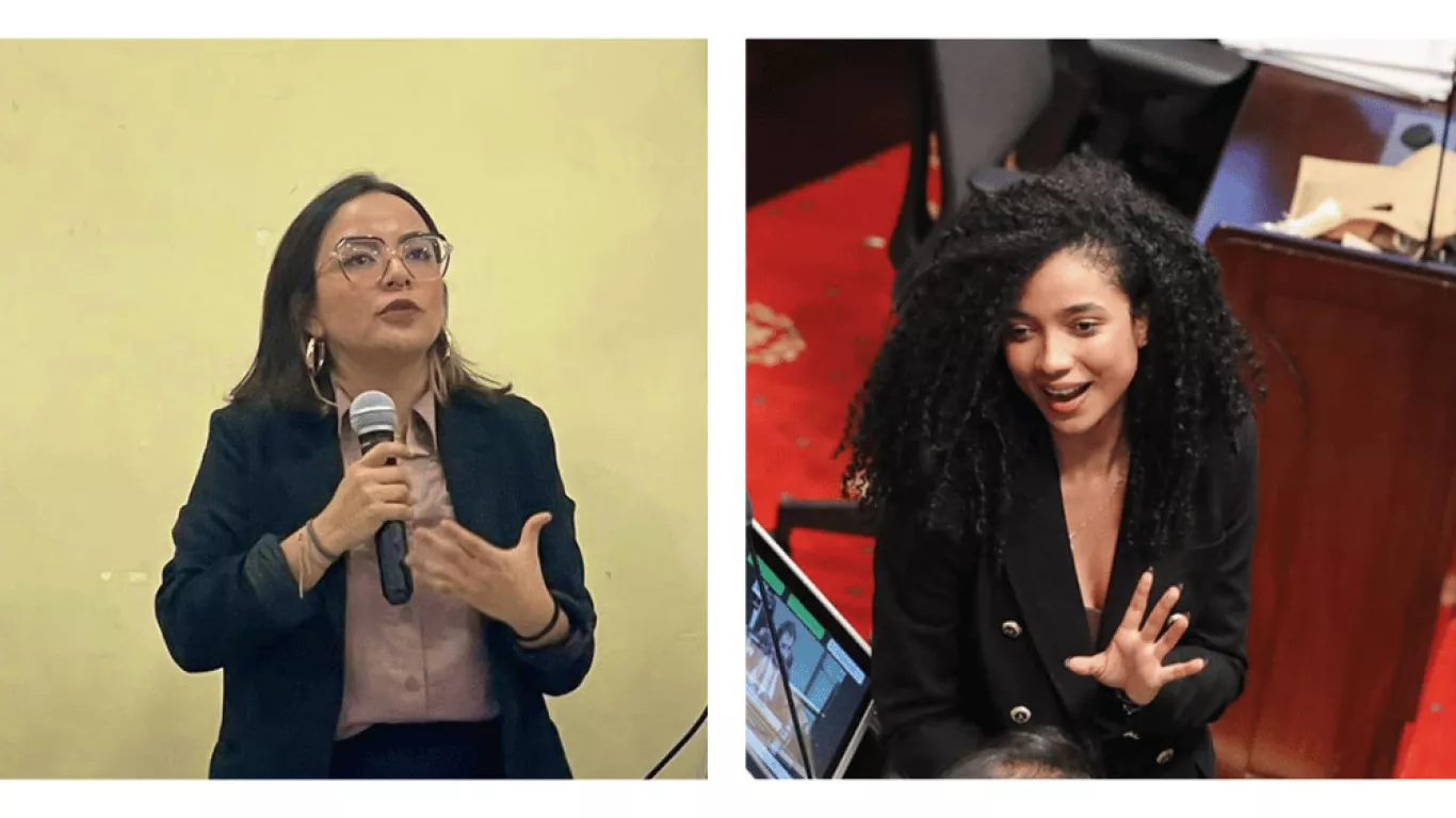 jennifer pedraza y juliana guerrero