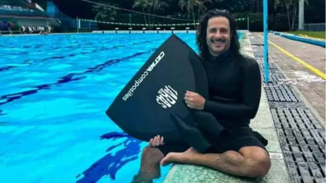 Cristian Castaño apneista