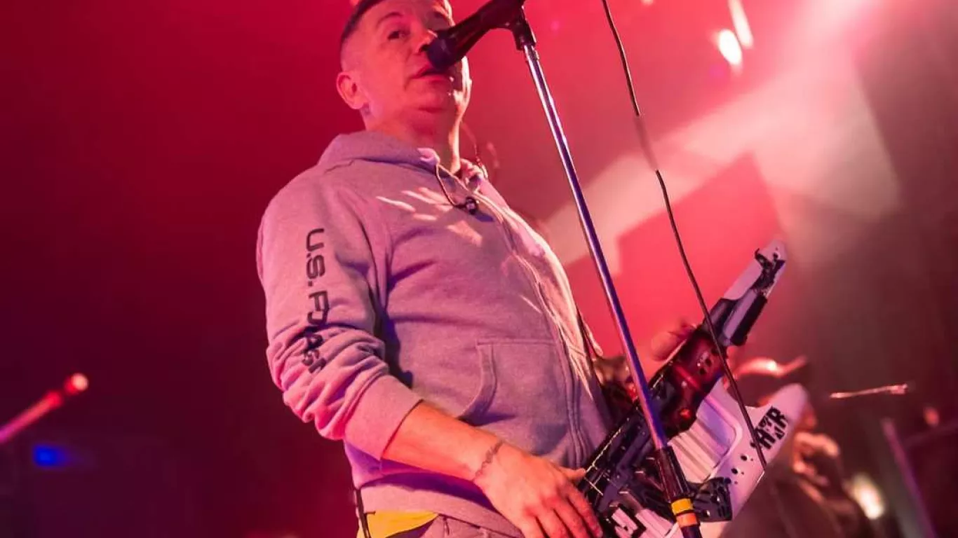 Pablo Lescano, vocalista de Damas Gratis 