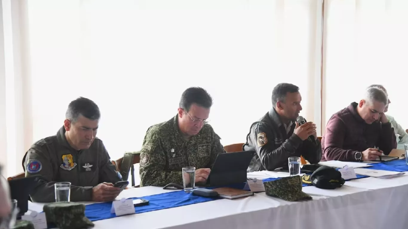 ministro sanchez anunció la llegada de 1.000 uniformados a Antioquia