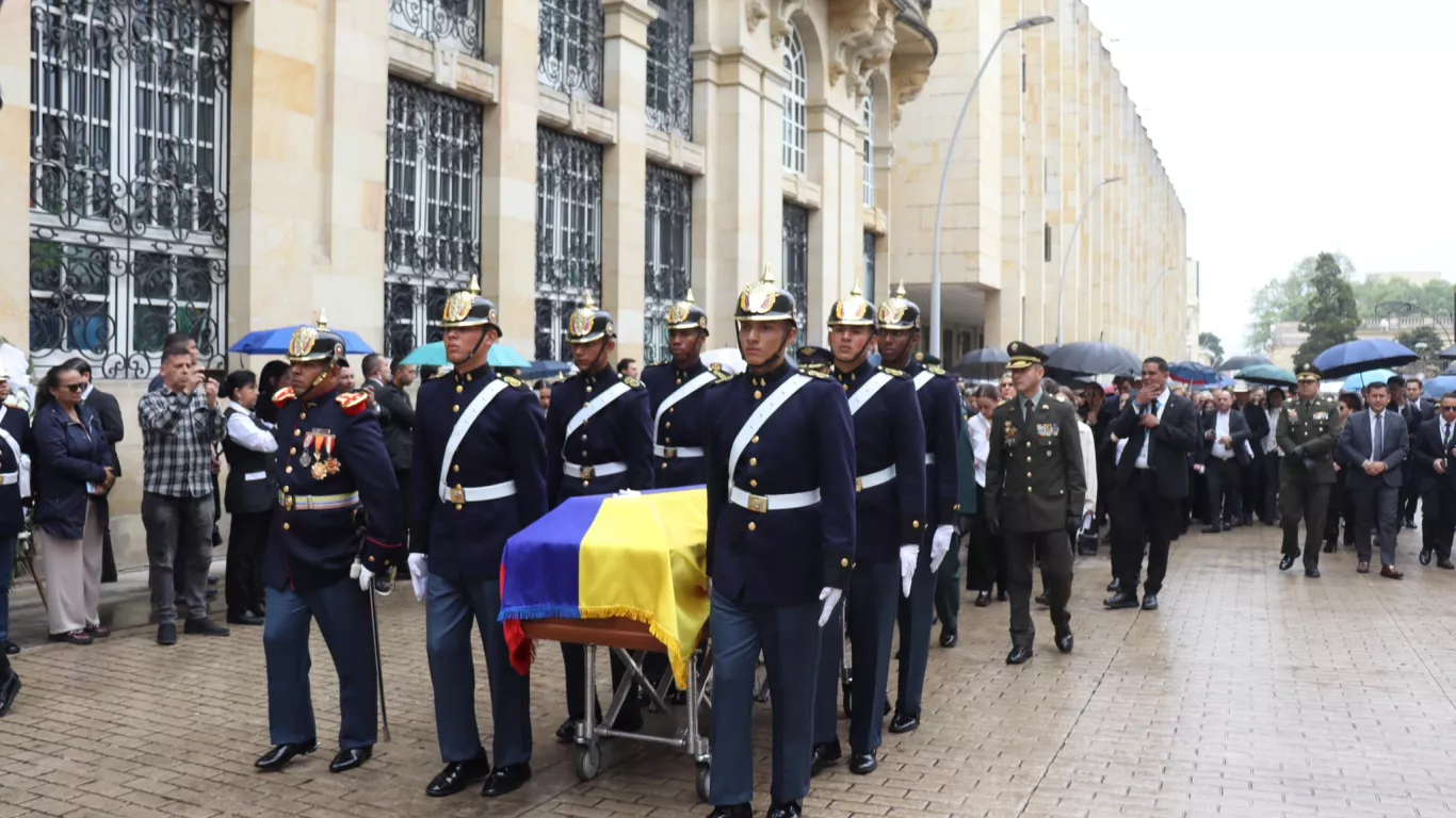 Funeral Miguel Uribe Turbay