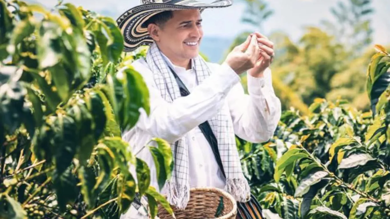 Jorge Celedón y su marca de café