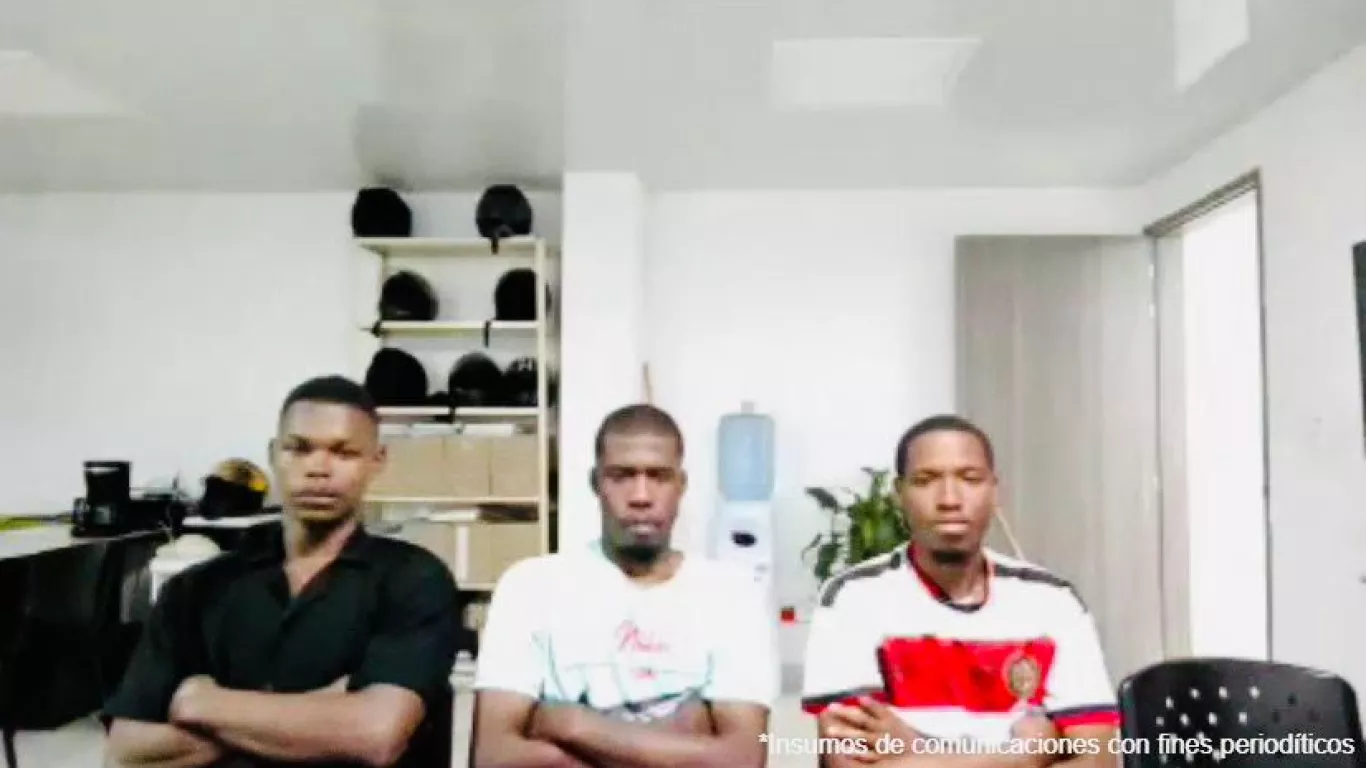 Neinyer Valencia Anizares, Darwin Daniel Flórez Suárez y José Luis Riascos Torres