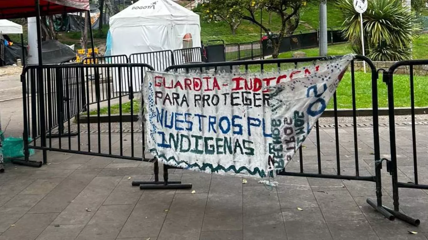 barricada embera Parque Nacional