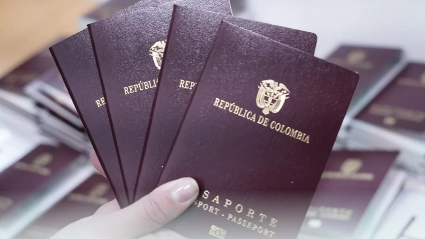 Pasaportes colombianos