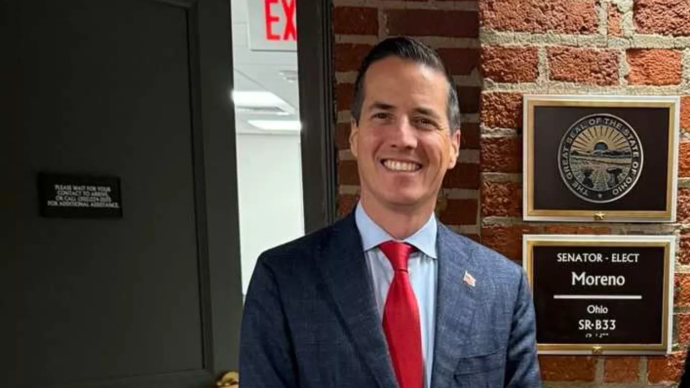 Senador republicano Bernie Moreno