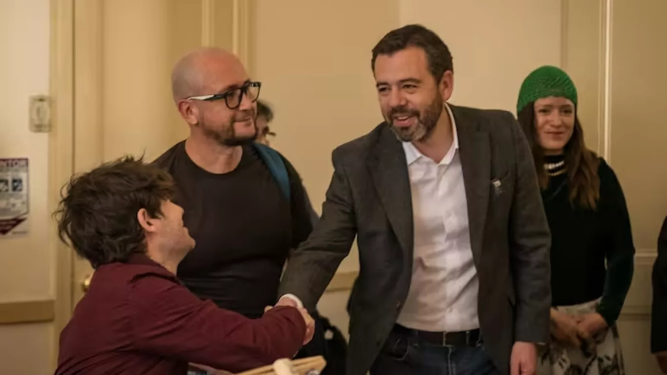 carlos fernando galan inaugura bienal