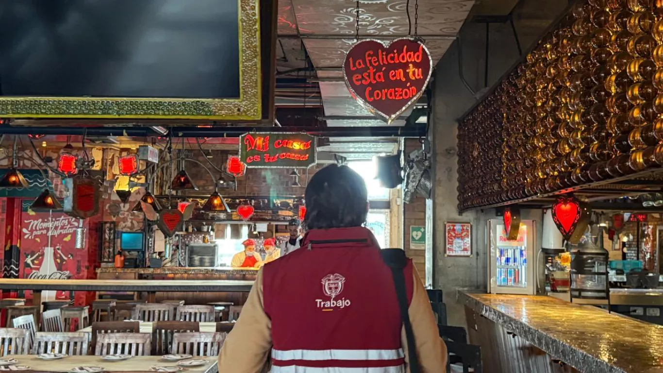 Inspección de MinTrabajo a Andrés DC