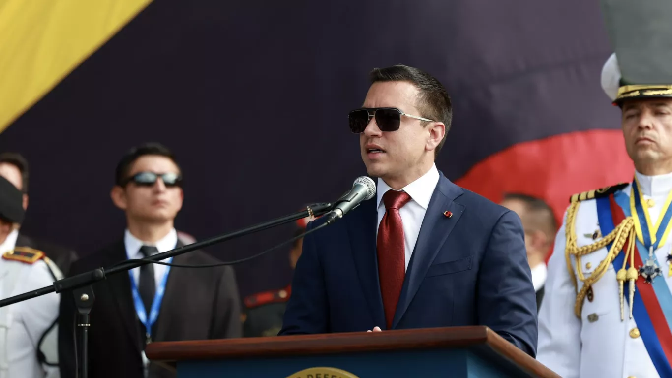 Daniel Noboa Azin, presidente de Ecuador