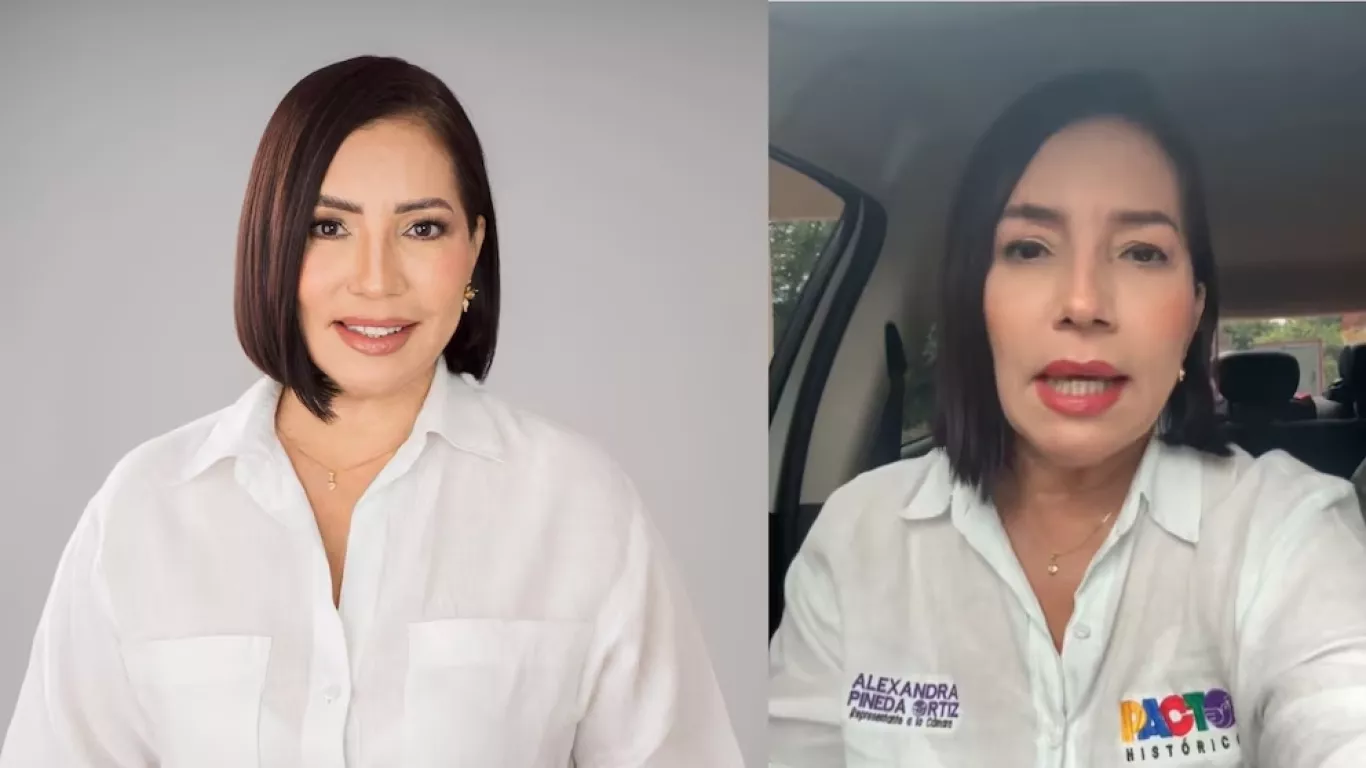 Alexandra Pineda, dirigente del Pacto Histórico