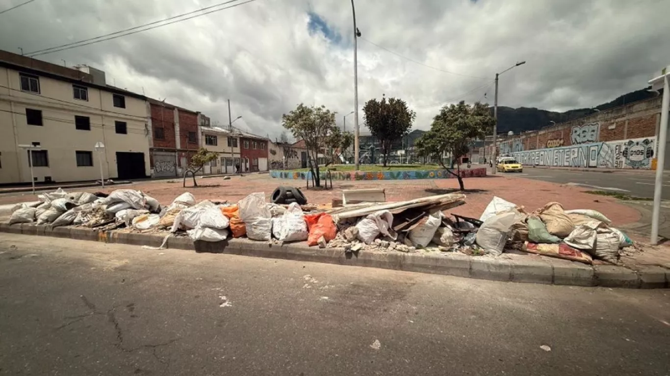 Basura en Bogotá