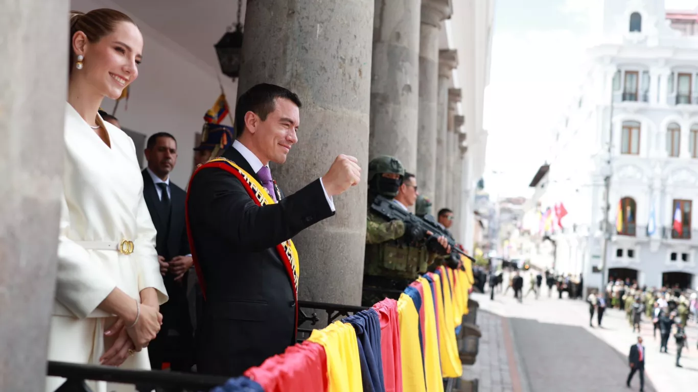 daniel noboa presidente de ecuador