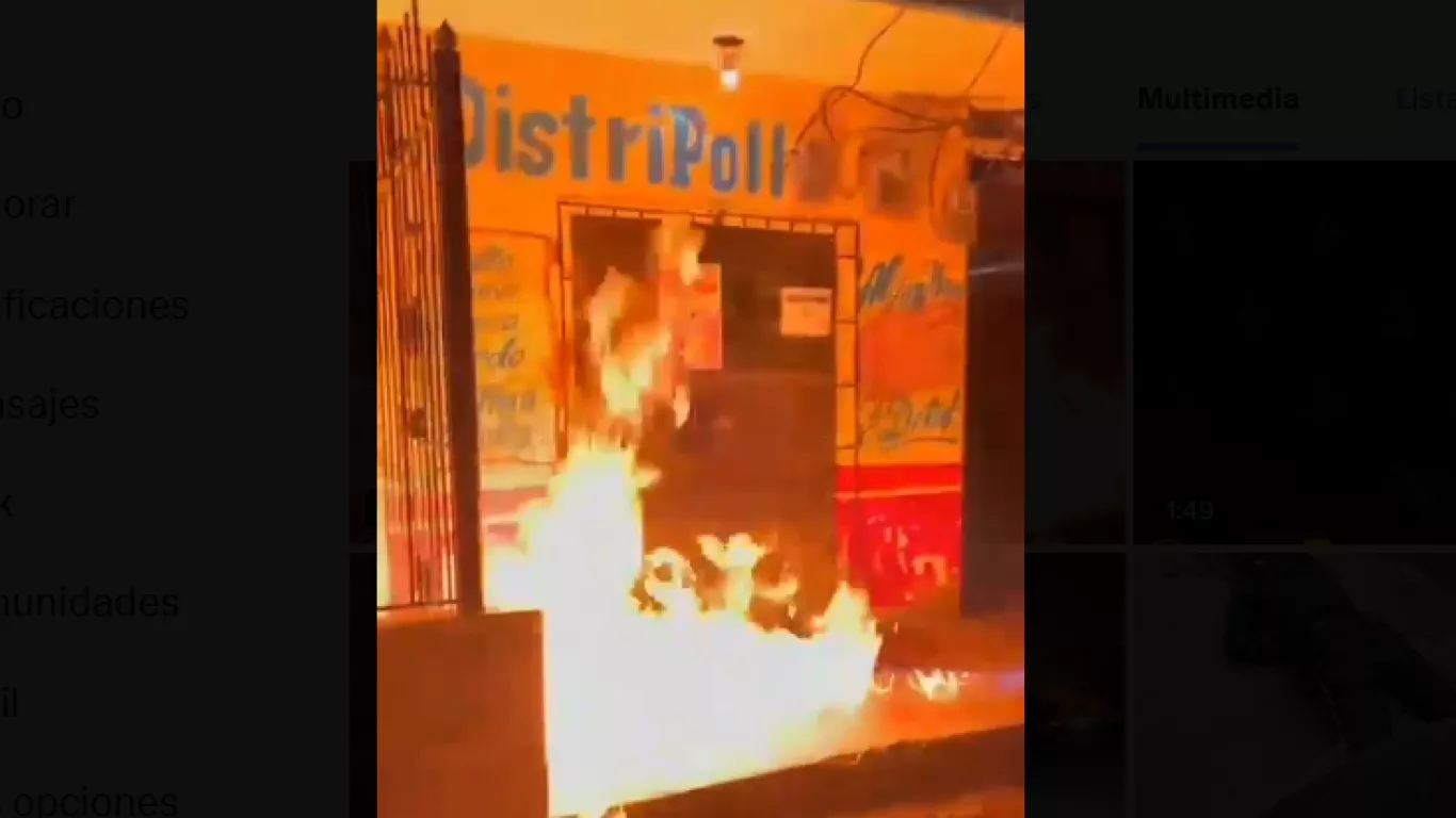 Incendio comercios Soledad Atlantico