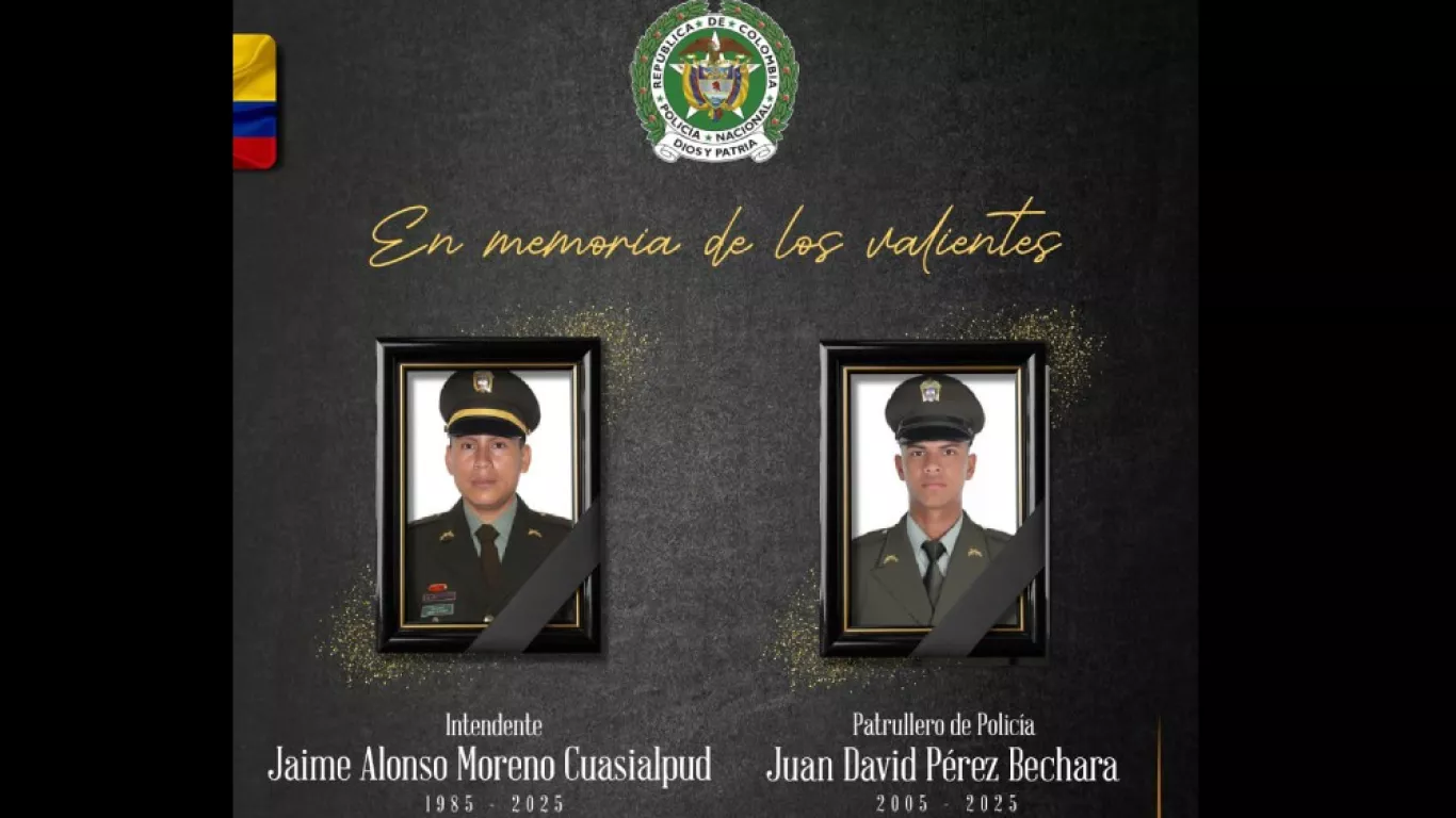 Policias asesinados Saravena