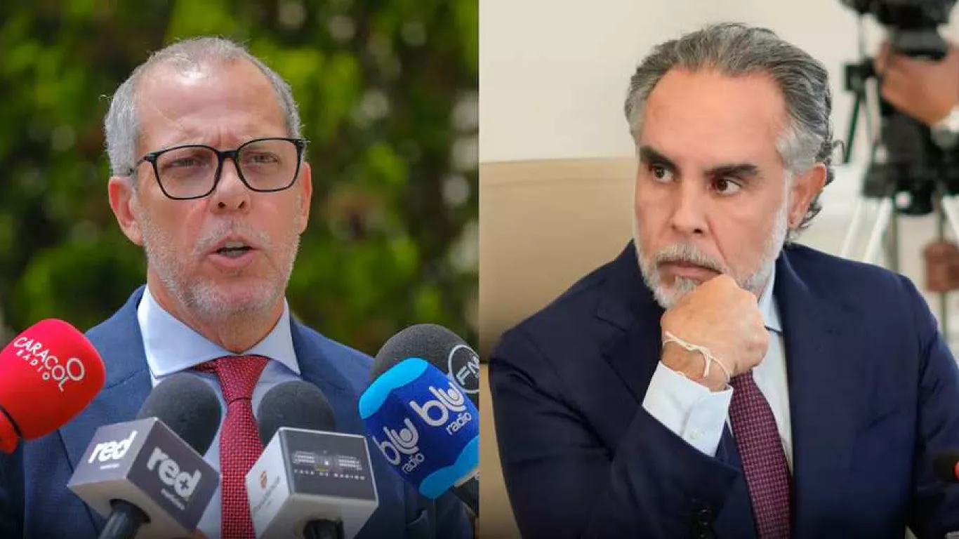 Alfredo Saade y Armando Benedetti