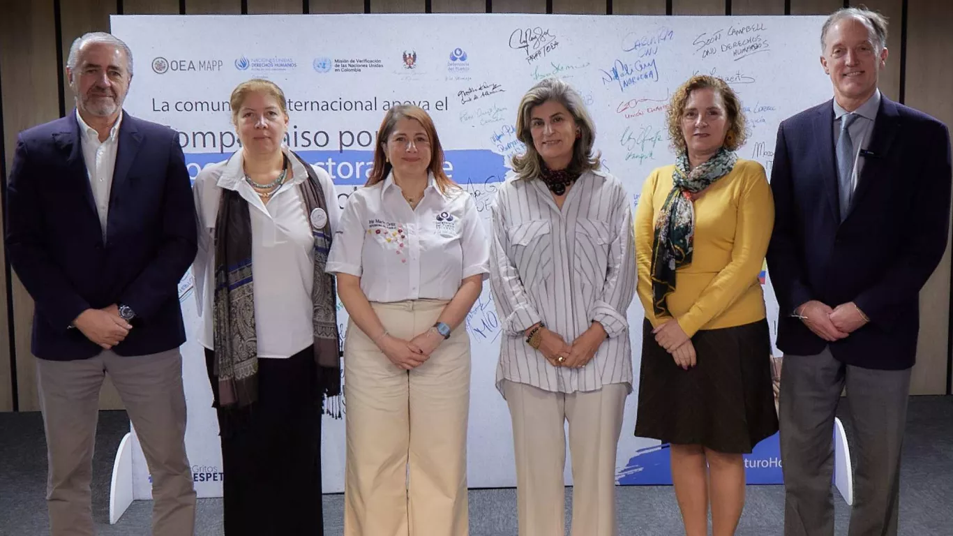 Presentación de avances y seguimiento al ‘Compromiso por un proceso electoral libre y en paz’,