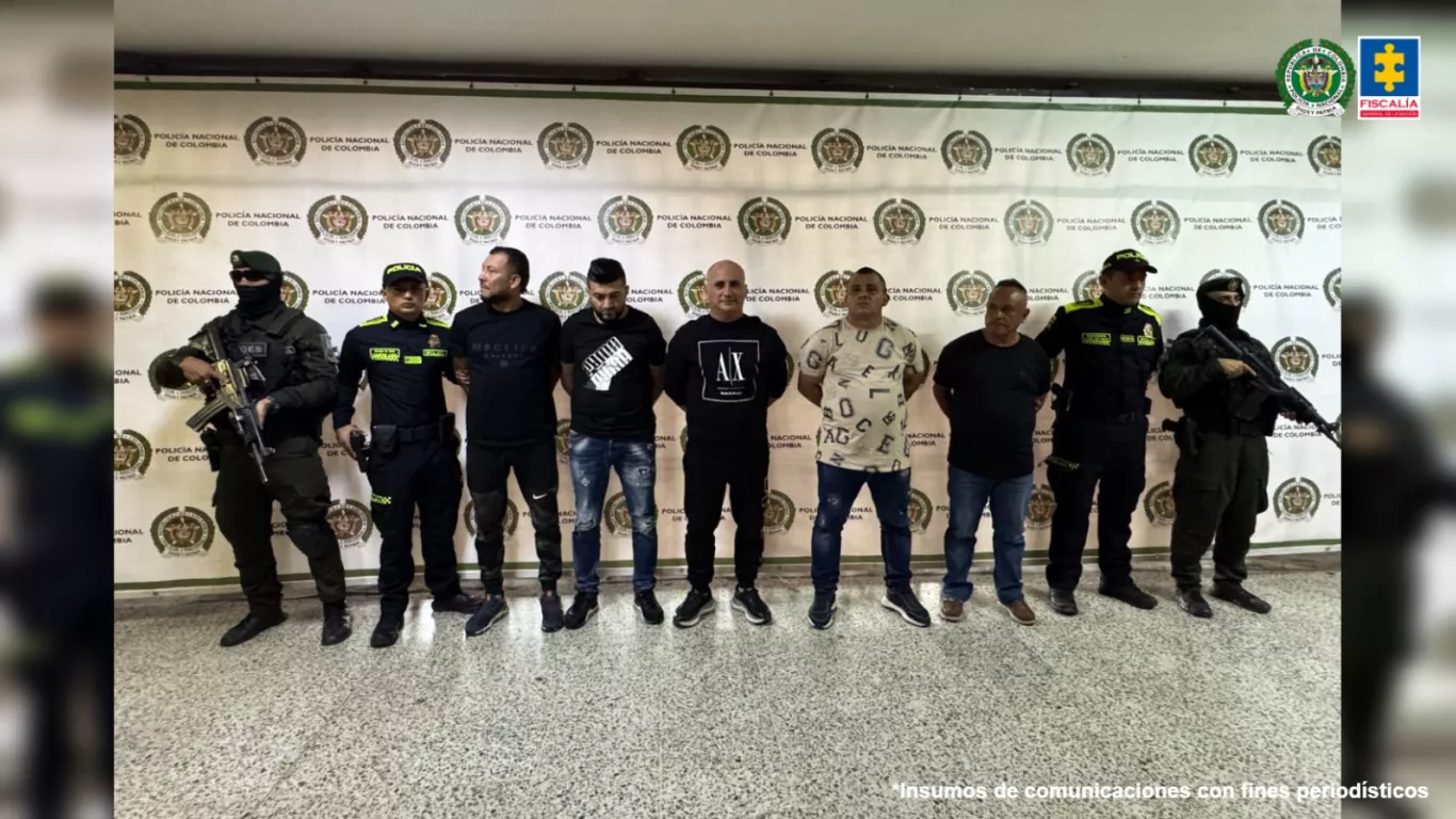 captura grupo delincuencial el dorado