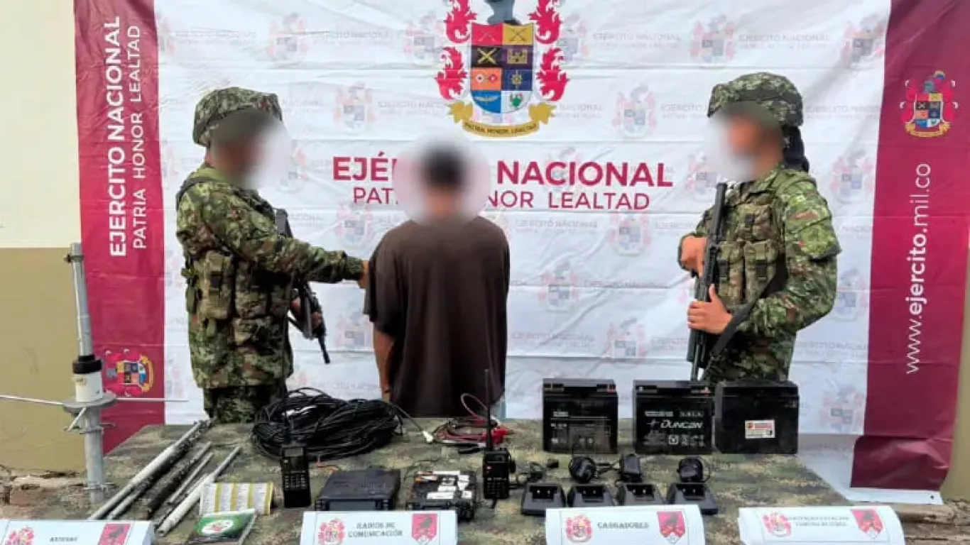 Operativo militar incauta equipos de comunicación del Clan del Golfo