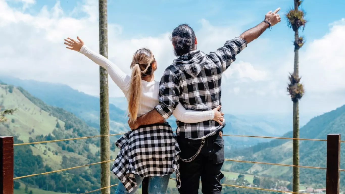 Turistas en Colombia