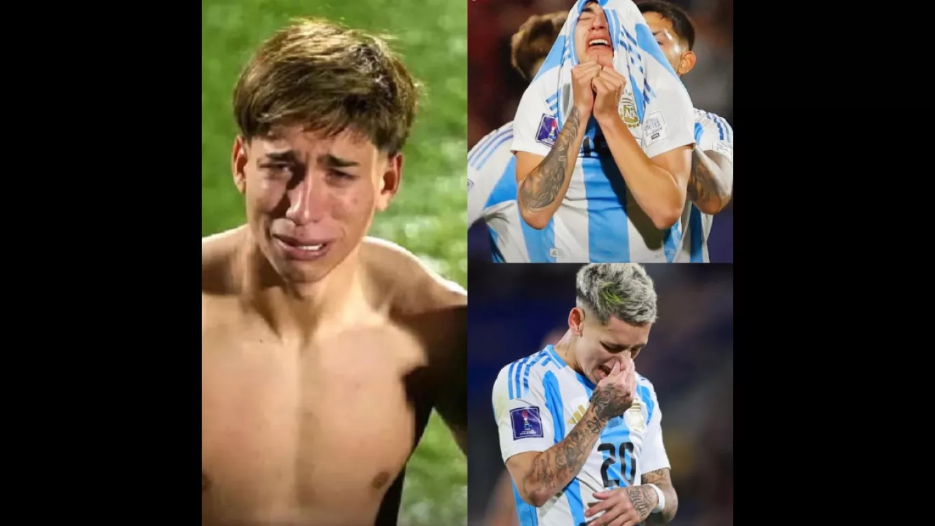 Futbolistas argentinos lamentan la derrota