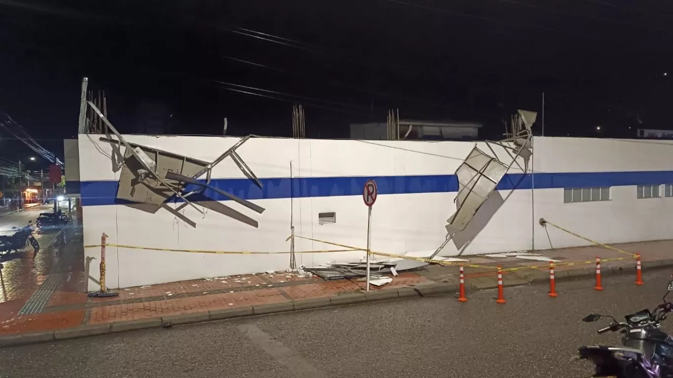 Las fuertes lluvias han afectado distintas zonas del departamento