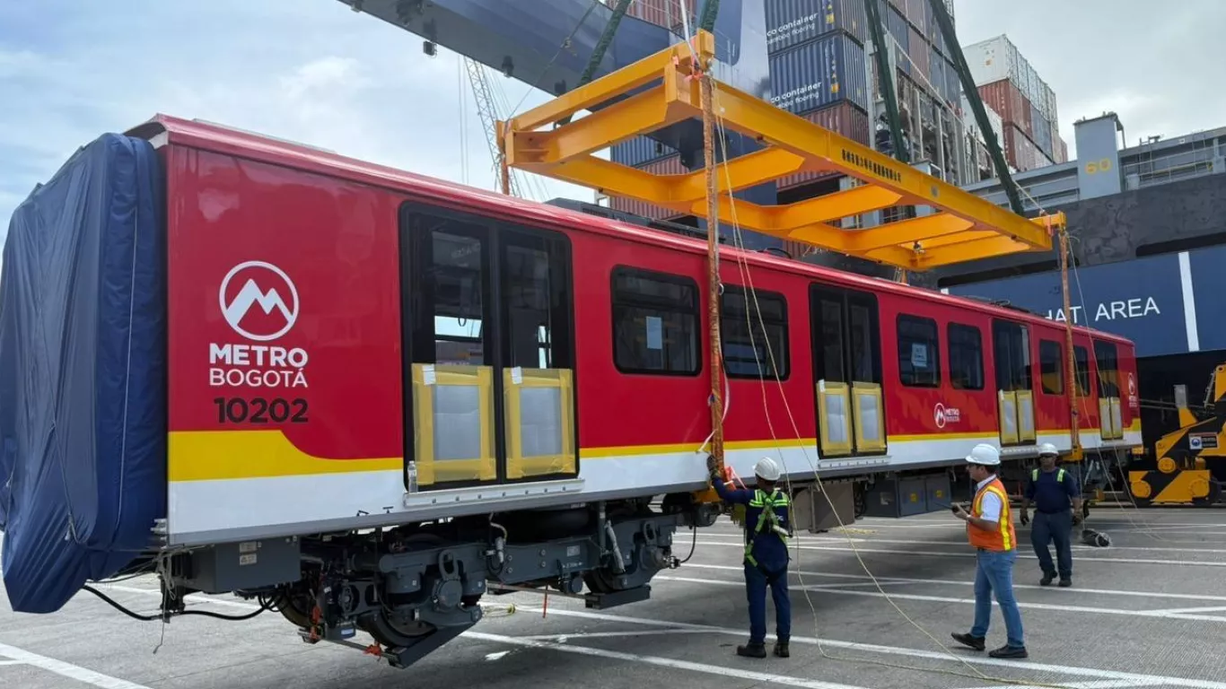 Vagón Metro de Bogotá oct 25