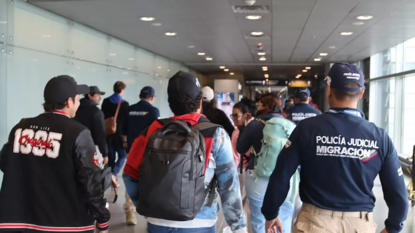 Colombianos rescatados de la trata de personas