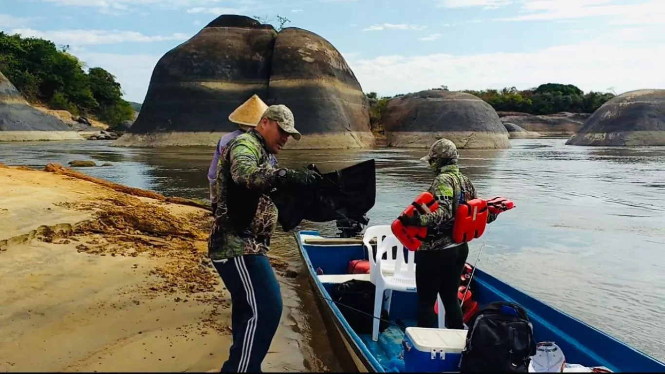  Aunap y Armada capacitan a pescadores de Puerto Carreño