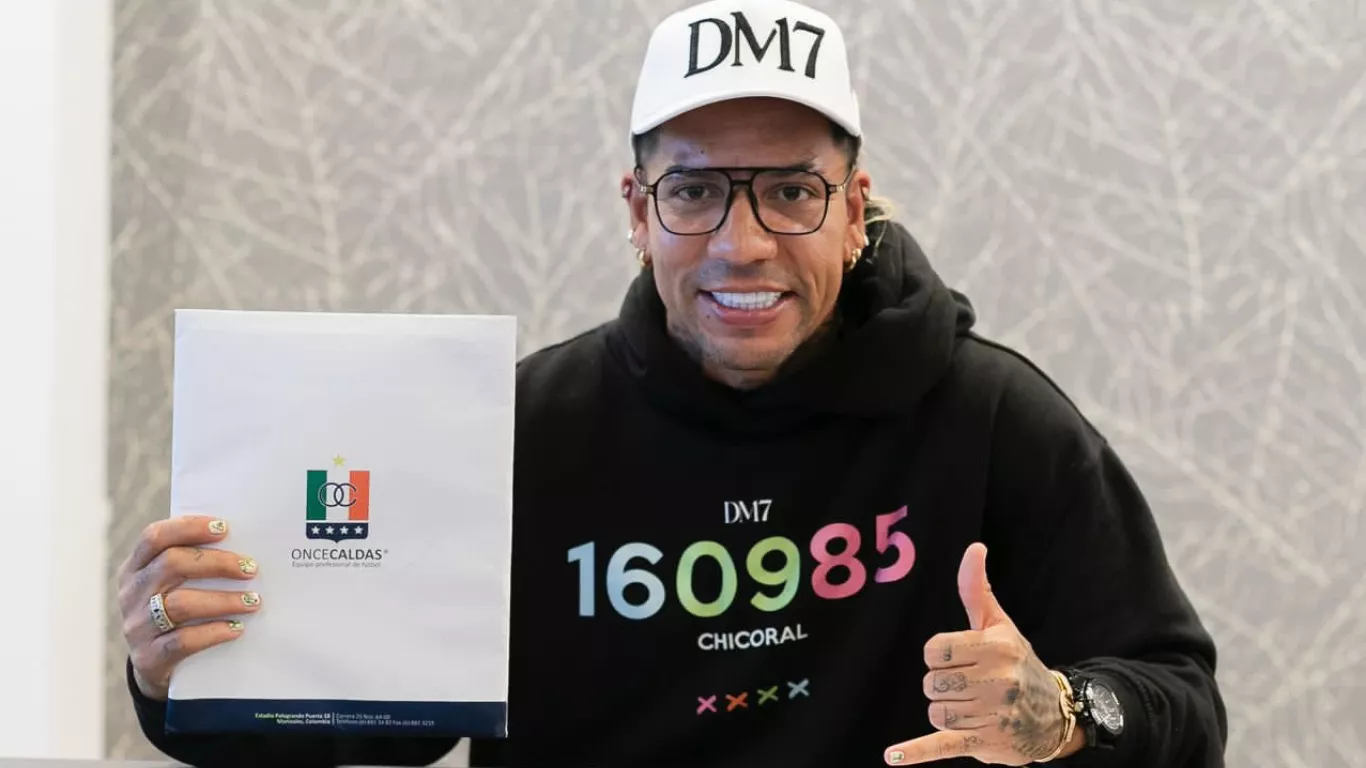 Dayro Moreno renueva con el Once Caldas