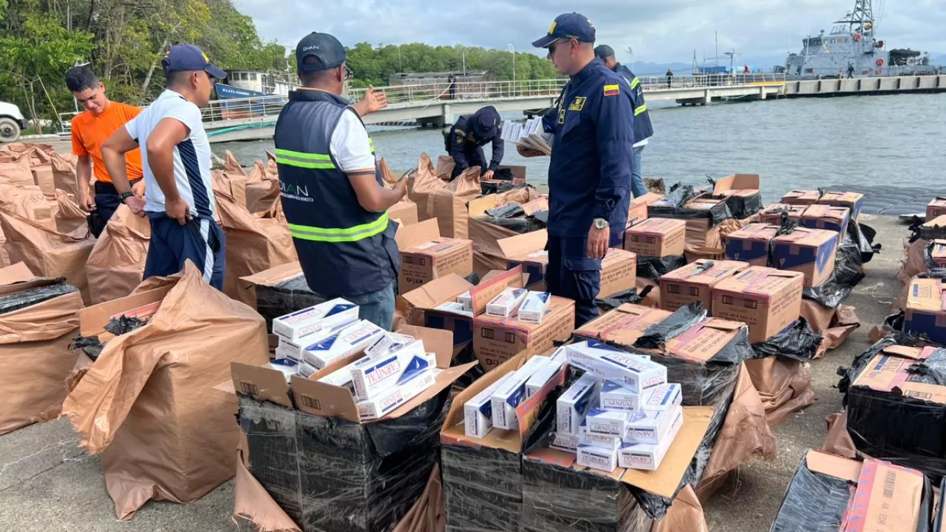 Unas 150.000 cajetillas de cigarrillos de contrabando