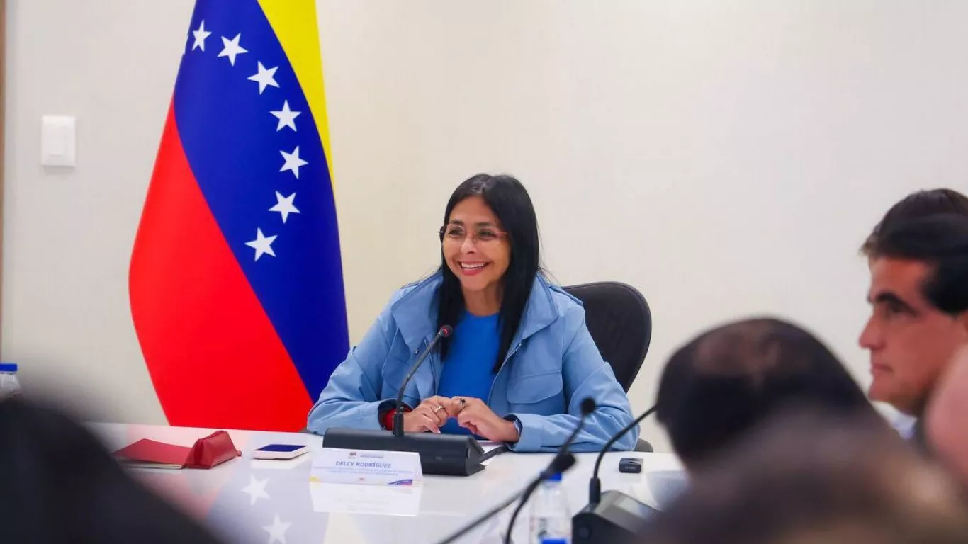 delcy presidenta encargada de venezuela 
