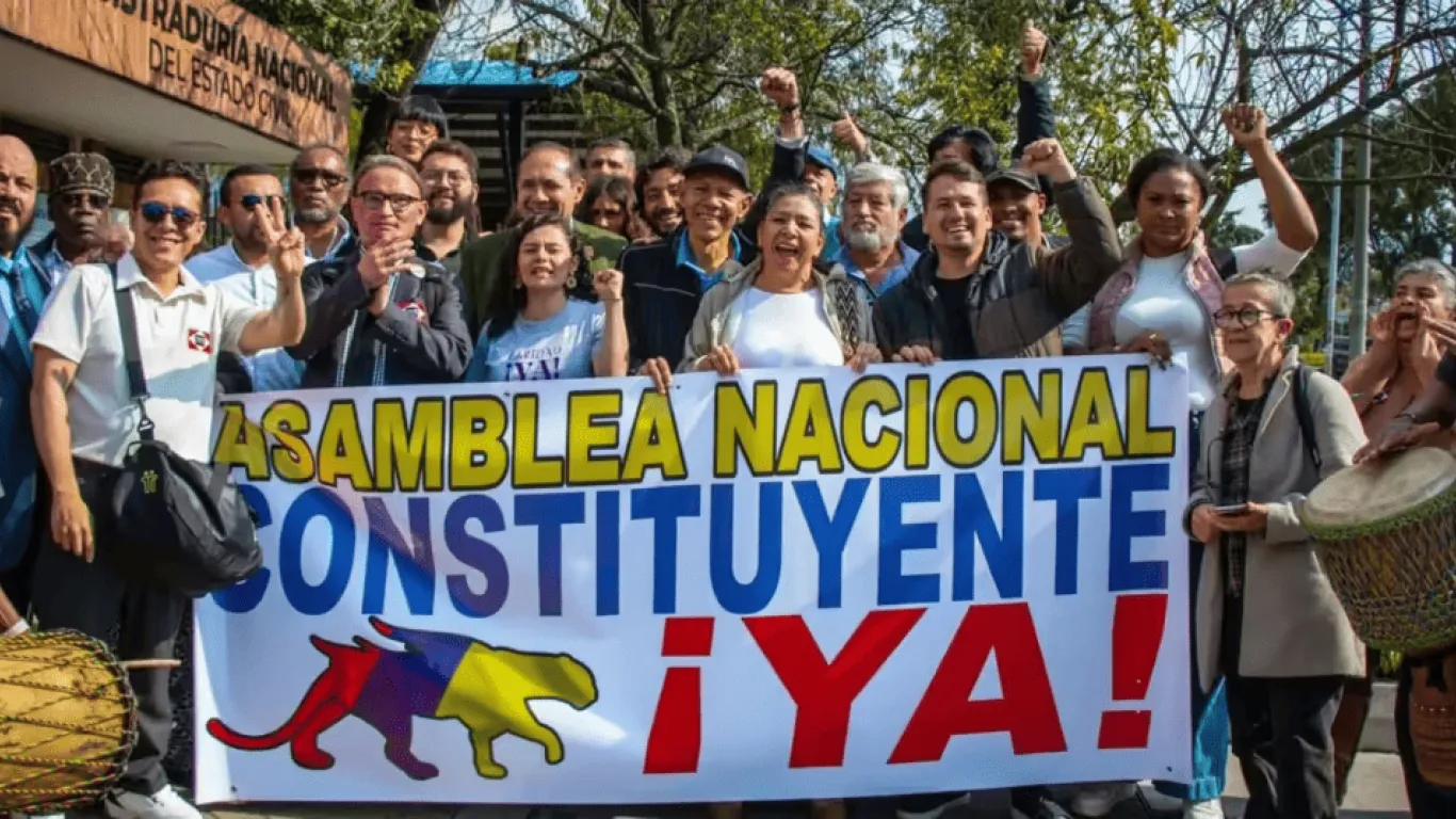 Comité de inscripción de la Asamblea Constituyente. Tomada de X: @PetroGustavo