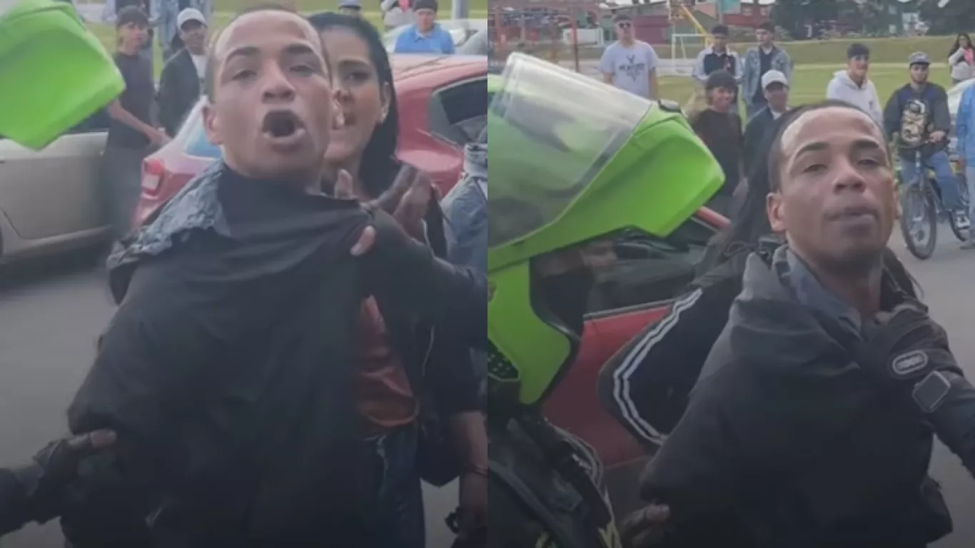 Presunto ladrón capturado en Soacha, Cundinamarca